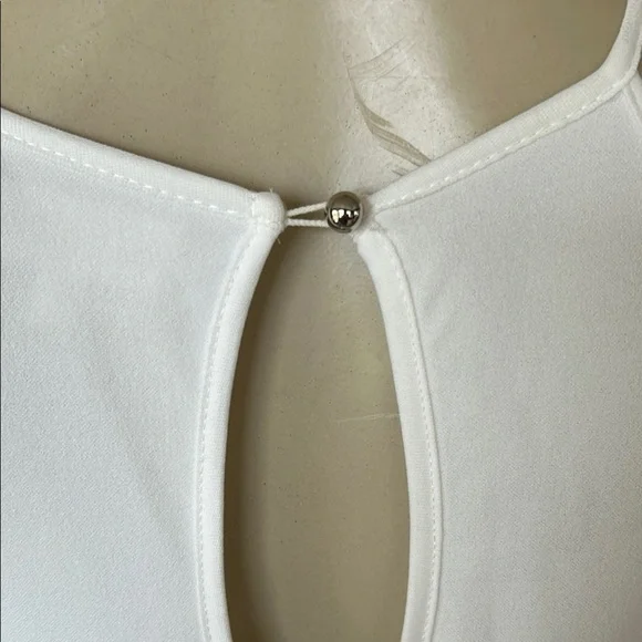 Emerald Sundae White Sequin Halter Dress size 7 - Picture 6 of 7